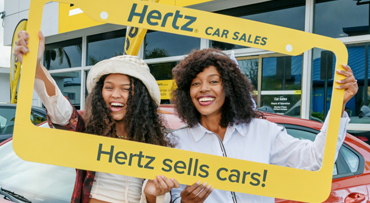 Hertz car sales